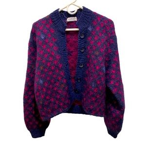 Vintage Lucy Erridge Cardigan Made in Ireland